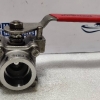 Flowserve 1 466TVSW V36 R21 Ball Valve SS Trim 316 CWP: 2500